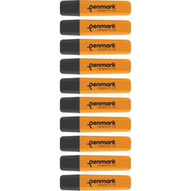 Penmark Neon Turuncu Renk 10 Adet Fosforlu Kalem