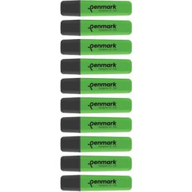 Penmark Neon Yeşil Renk 10 Adet Fosforlu Kalem