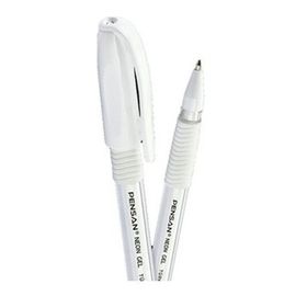 Pensan 1.0 mm Neon Beyaz Jel Kalem