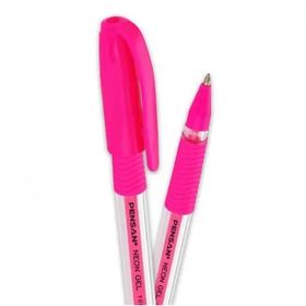 Pensan 1 mm Pembe Neon Jel Kalem
