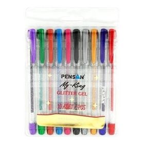 Pensan 10 Renk Simli Kalem