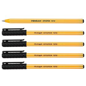 Pensan 1003 Triball 1.0 mm 5'li Paket Siyah Tükenmez Kalem