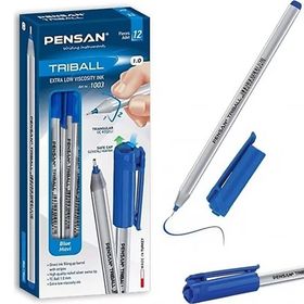 Pensan 1003 Triball 1.0 mm Bilye Uç Mavi 12'li Tükenmez Kalem