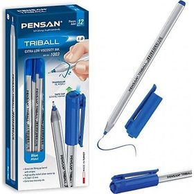 Pensan 1003 Triball 1.0 mm Bilye Uç Turkuaz 12'li Tükenmez Kalem