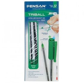 Pensan 1003 Triball Tükenmez Kalem 1.0 Mm Yeşil (12 Li Paket)