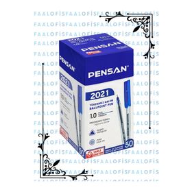 Pensan 2021 50 Adet 1 Kutu Yüksek Kalite Tükenmez Kalem