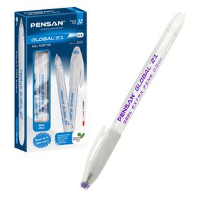 Pensan 2221 Eflatun Global 0.5 mm Tükenmez Kalem