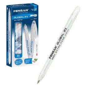 PENSAN 2221 Global Siyah Tükenmez Kalem