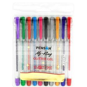 Pensan 2227 My King Sim'li 10 Adet Jel Kalem Set