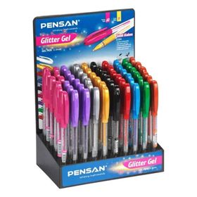 Pensan 2228 Glitter Simli 60'lı Gel Kalem