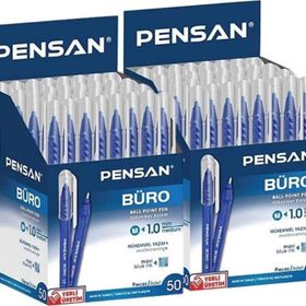 Pensan 2270 Büro 1.0 mm Mavi 100 Adet Tükenmez Kalem