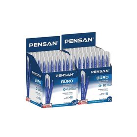 Pensan 2270 Büro 1.0 mm Mavi 100 Adet Tükenmez Kalem