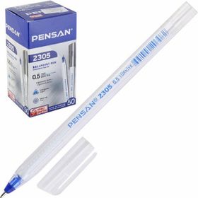 Pensan 2305 0.5 mm Mavi 50 Adet İğne Uçlu Tükenmez Kalem