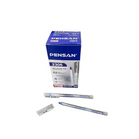 Pensan 2305 0.5 mm Mavi 50 Adet İğne Uçlu Tükenmez Kalem
