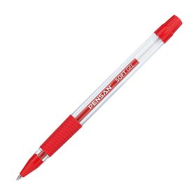Pensan 2400 Soft Gel 0.7 mm Kırmızı Tükenmez Kalem