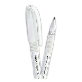 Pensan 2801 Beyaz Jely Neon Jel Kalem