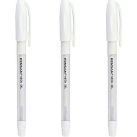 Pensan 3 Adet 1.0 mm Beyaz Neon Jel Kalem