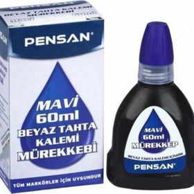 Pensan 4004 Mavi 60 ml Tahta Kalem Mürekkebi