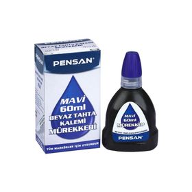Pensan 4004 Mavi 60 ml Tahta Kalem Mürekkebi
