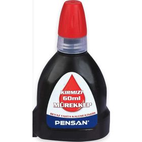 Pensan 4800 Kırmızı 60 ml Markör Kalem Mürekkebi