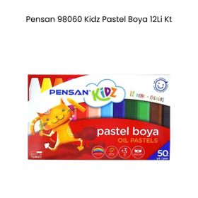 Pensan 98060 12'li Kidz Pastel Boya