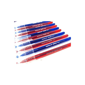 Pensan Büro 1.0 mm 5 Kırmızı Kalem, 5 Mavi Kalem Tükenmez Kalem