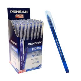 Pensan Büro 10 Adet Mavi Renk Tükenmez Kalem