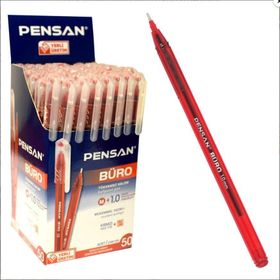 Pensan Büro 50'li Kırmızı Tükenmez Kalem