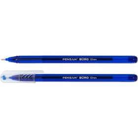 Pensan Büro Mavi 1.0 mm 10 Adet Tükenmez Kalem