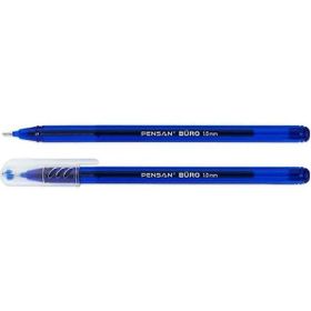 Pensan Büro Mavi 1.0 mm 10 Adet Tükenmez Kalem