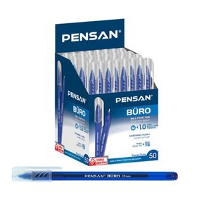 Pensan Büro Mavi 50x1 mm Uçlu Tükenmez Kalem