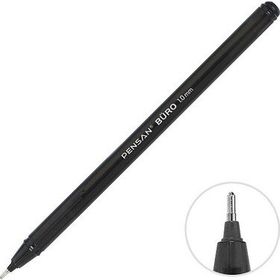 Pensan Büro Siyah 1 mm 1 Adet Tükenmez Kalem