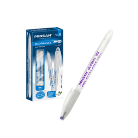 Pensan Global 0.5 mm Eflatun 12'li Paket Tükenmez Kalem