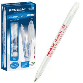 Pensan Global 0.5 mm Kırmızı 12'li Tükenmez Kalem