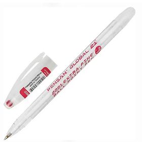 Pensan Global Tükenmez Kalem Kırmızı 21 0.5 mm Uç
