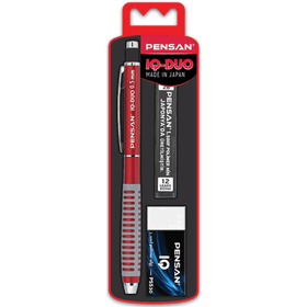 Pensan Iq-duo 0.5 mm Kırmızı Versatil Kalem Seti