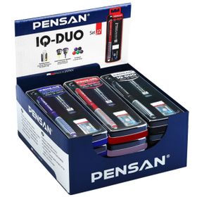 Pensan IQ Duo 0.7 mm Gri Versatil Uçlu Kalem Seti