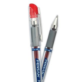 Pensan Kırmızı My Sign Jel Roller Tükenmez Kalem 1.0 mm 12'li Paket
