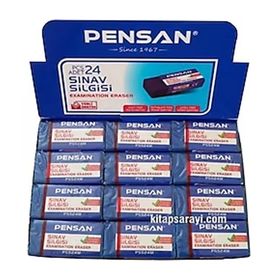 Pensan Mavi 24'lü Paket Yumuşak Iz Bırakmaz Sınav Silgisi