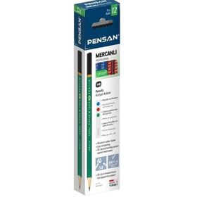 Pensan Mercanlı 12 Adet Kurşun Kalem