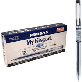 Pensan My King Jel İğne Uçlu 05 Siyah Tükenmez Kalem