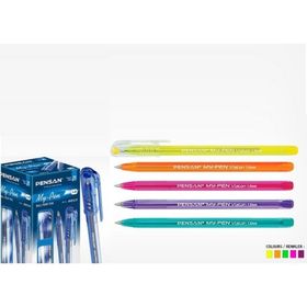 Pensan My-Pen 1 Mm Sarı Tükenmez Kalem