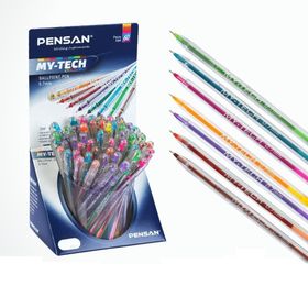 Pensan My-Tech 60'Lı Siyah Tükenmez Kalem