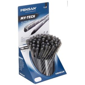 Pensan My-Tech 60'Lı Siyah Tükenmez Kalem