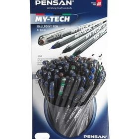 Pensan My-Tech Msky 0.7 mm 60'lı Tükenmez Kalem