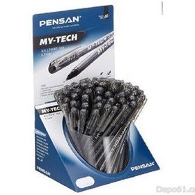 Pensan My Tech Siyah 1.00 mm 60'lı Tükenmez Kalem