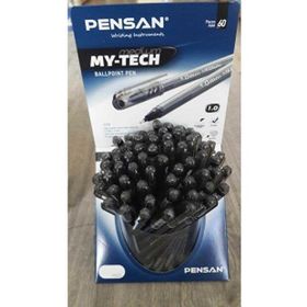 Pensan My Tech Siyah 1.00 mm 60'lı Tükenmez Kalem