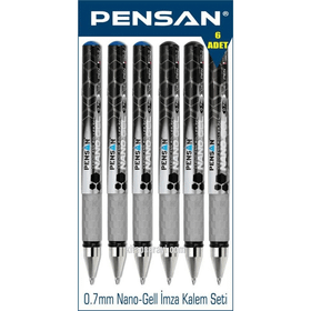 Pensan Nano Gel 6020 0.7 mm Roller Jel Kalem