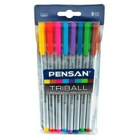 Pensan PE01003TKMY Mavi Yeşil Tükenmez Kalem