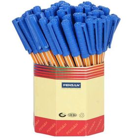 Pensan PE01010TKMA 1 mm 60 Adet Mavi Tükenmez Kalem